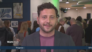 Grünen-Chef Felix Banaszak mit einer Reaktion zur Landtagswahl in Rheinland-Pfalz.
