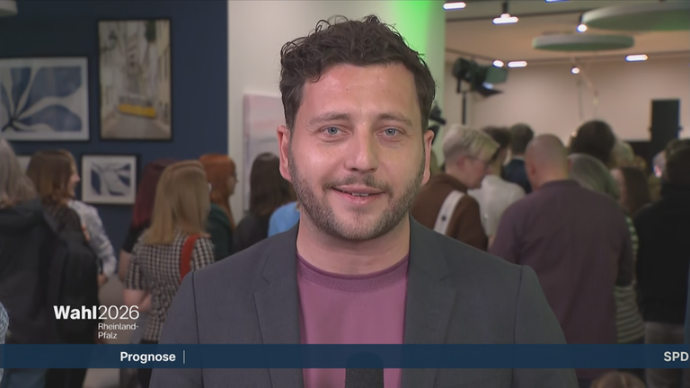 Grünen-Chef Felix Banaszak mit einer Reaktion zur Landtagswahl in Rheinland-Pfalz.