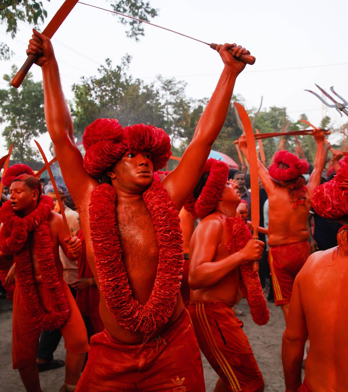 Bangladesch, Munshiganj: Lal Kach Festival