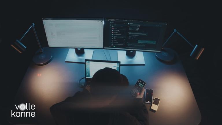 Verschiedene Handy- und Desktop-Displays