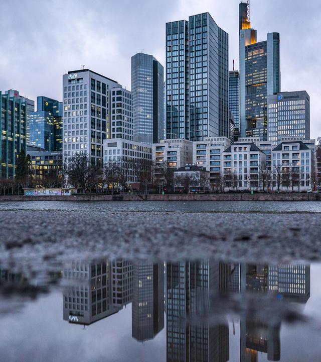 Frankfurter Banken-Skyline