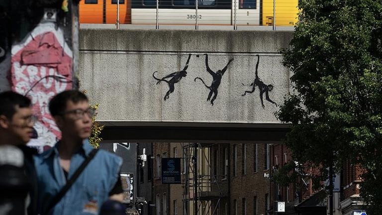 Banksy-Wandgemälde