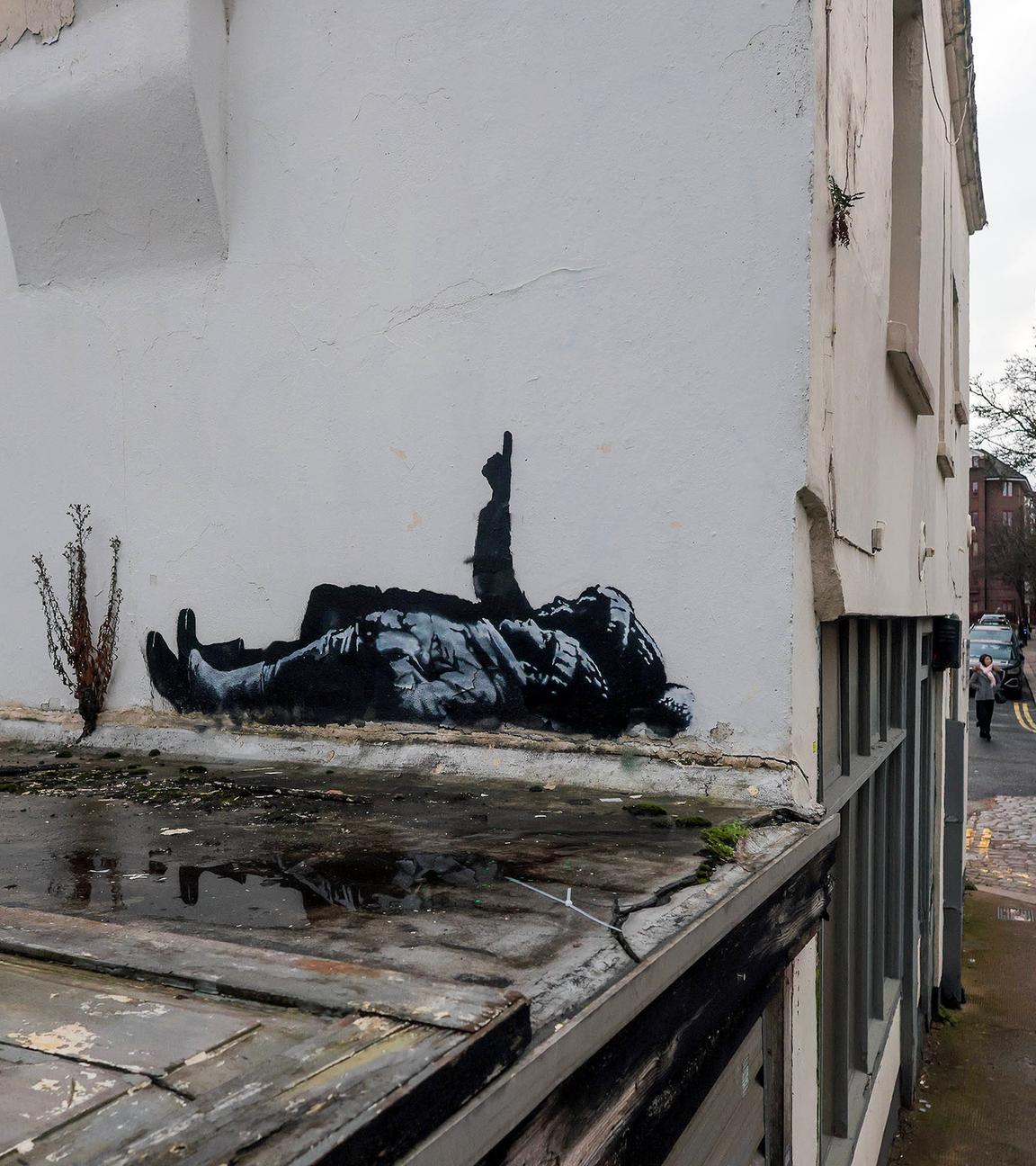 Neues Banksy Kunstwerk