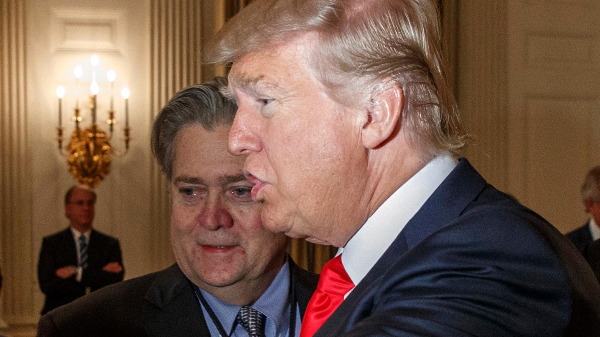 Steve Bannon und Donald Trump