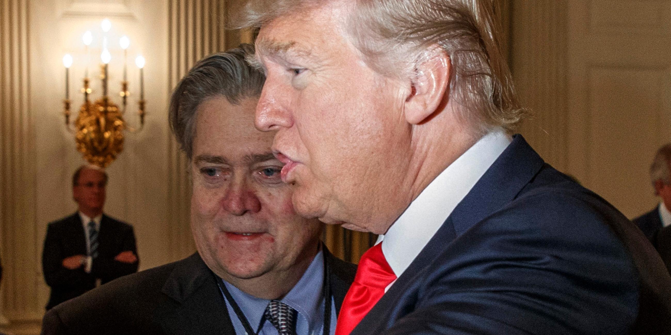 Steve Bannon und Donald Trump