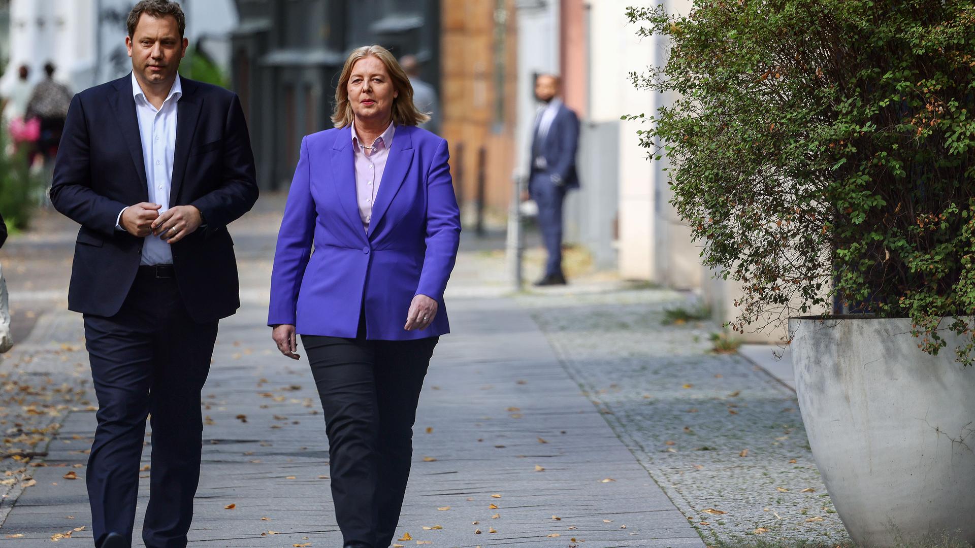 Bärbel Bas und Lars Klingbeil