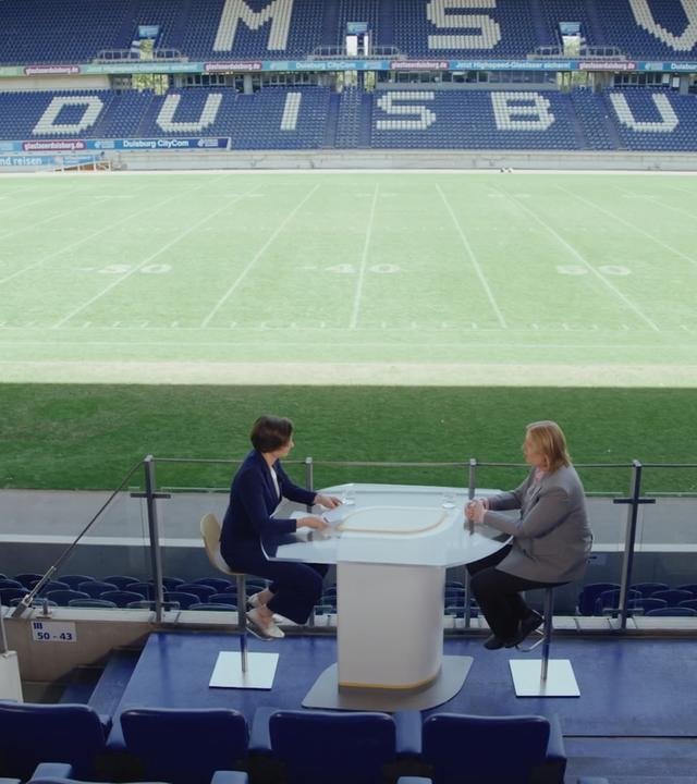 Bärbel Bas im Sommerinterview mit Diana Zimmermann.
