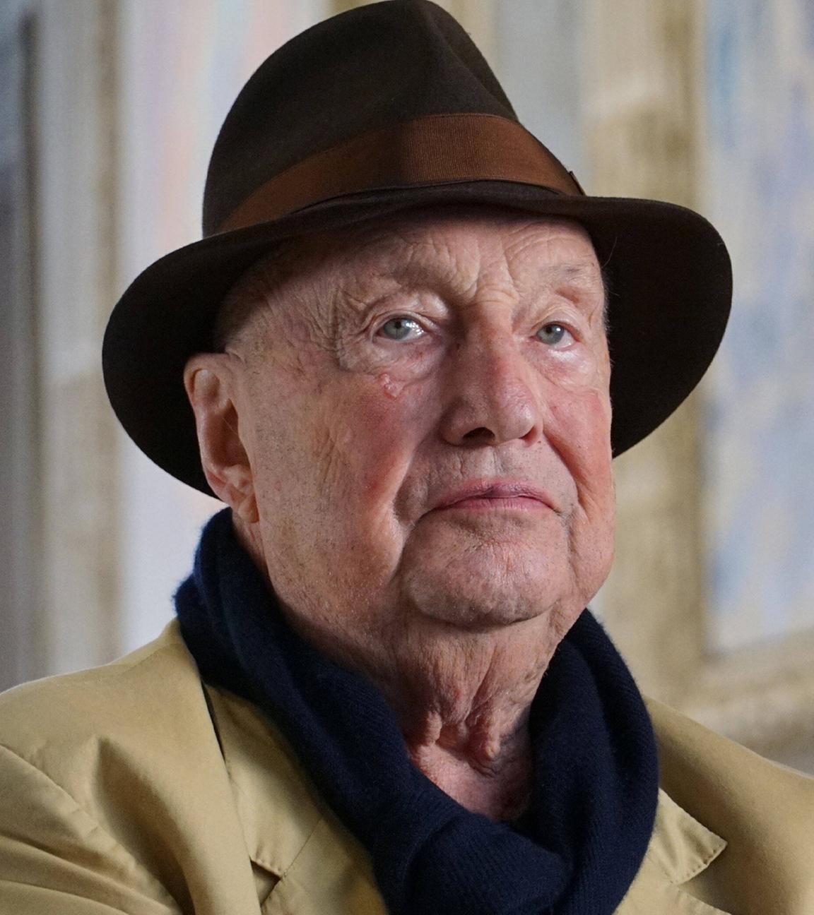 Der deutsche Maler Georg Baselitz in Venedig. (Archiv)