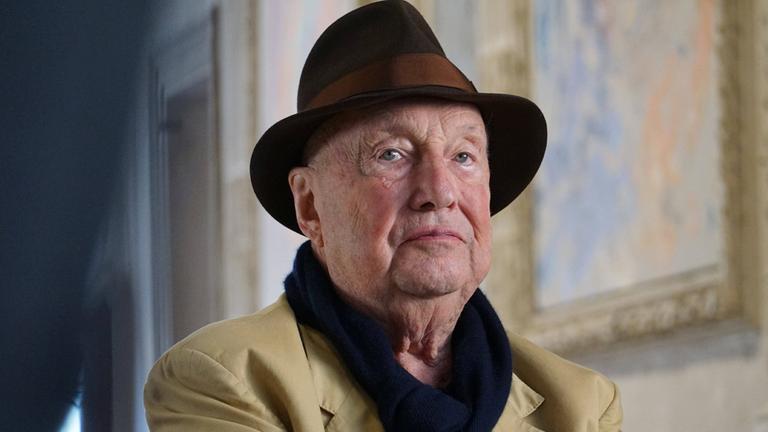 Der deutsche Maler Georg Baselitz in Venedig. (Archiv)