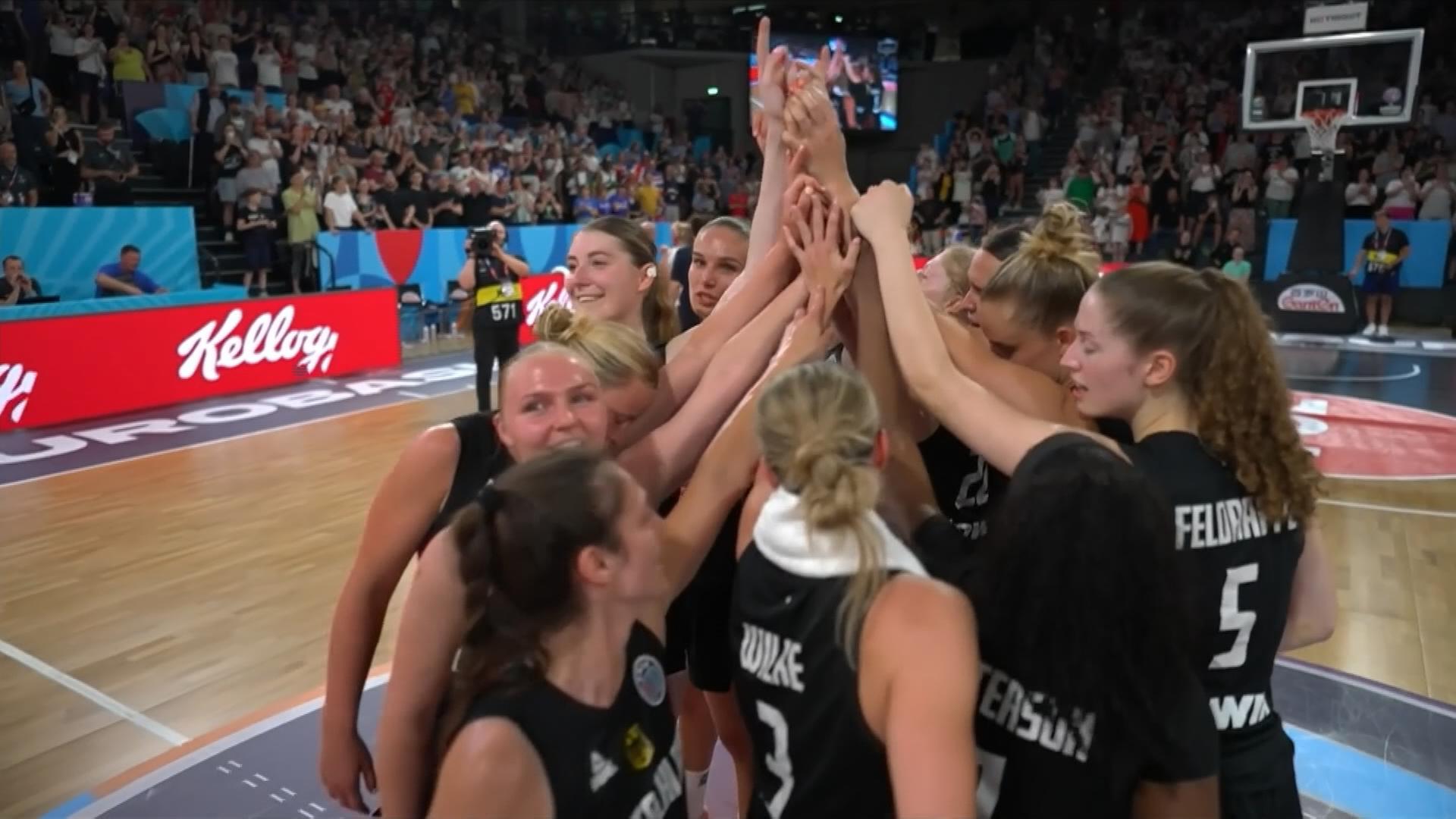 Deutsche Basketballerinnen auf Kurs