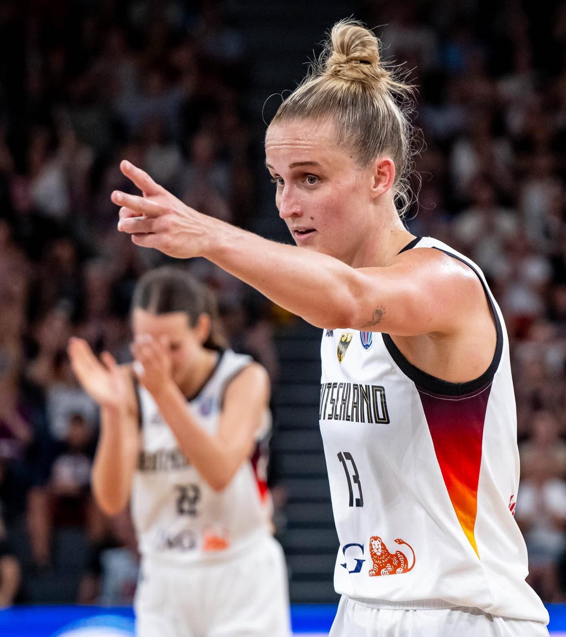 Basketball, FIBA, Deutschland - Schweden: Leonie Fiebich