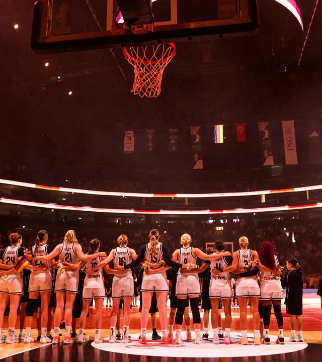 Die deutsche Basketball-Nationalmannschaft der Frauen