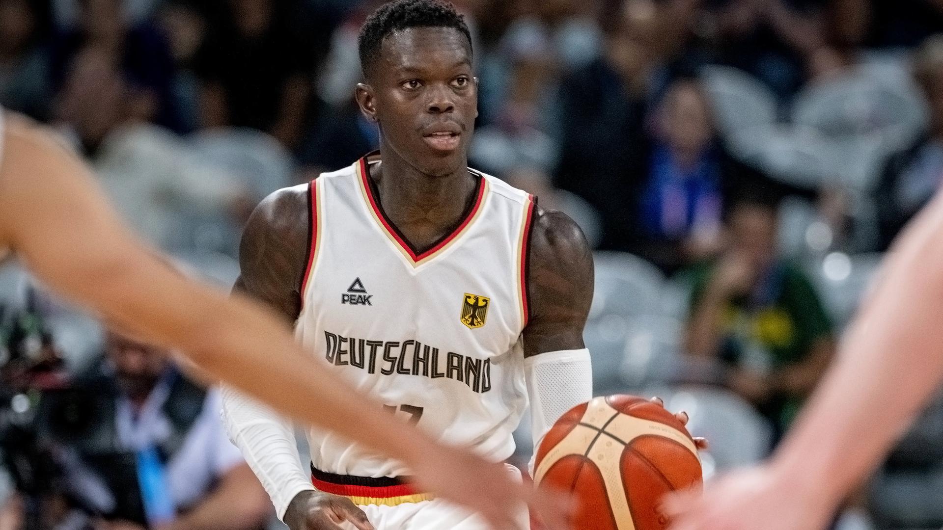 Dennis Schröder in Aktion.