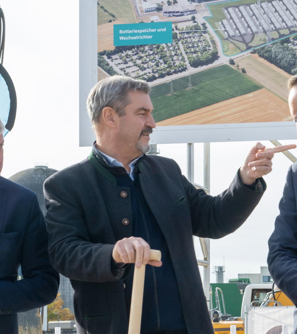 Auf dem Gelände des stillgelegten Kernkraftwerks soll nach Angaben des Unternehmens RWE der aktuell größte Batteriespeicher Deutschlands errichtet werden.