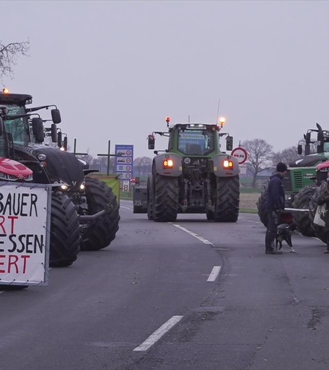 Bauern auf den Barrikaden