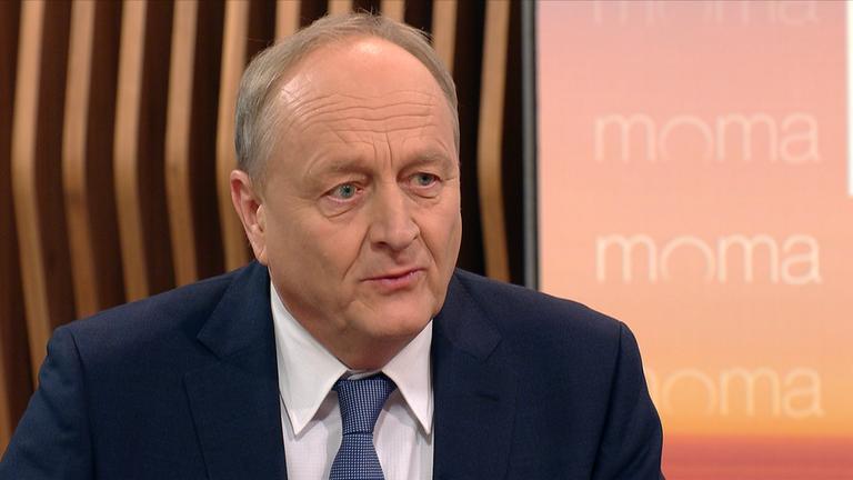 Joachim Rukwied, aufgenommen am 10.01.2024 bei der ZDF-Sendung Moma