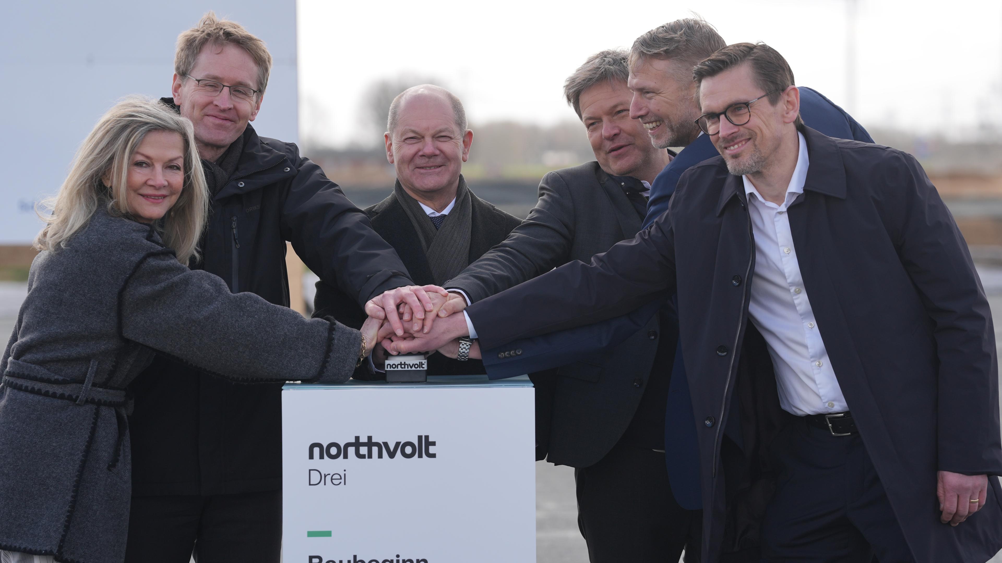 Baustart für Northvolt-Batteriefabrik in Schleswig-Holstein