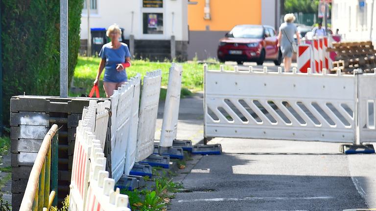 Baustelle in der Stadt Witten. (Archiv)