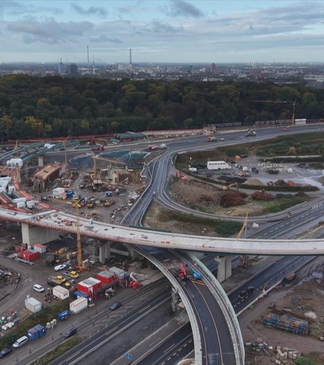 Baustellen im Ruhrgebiet