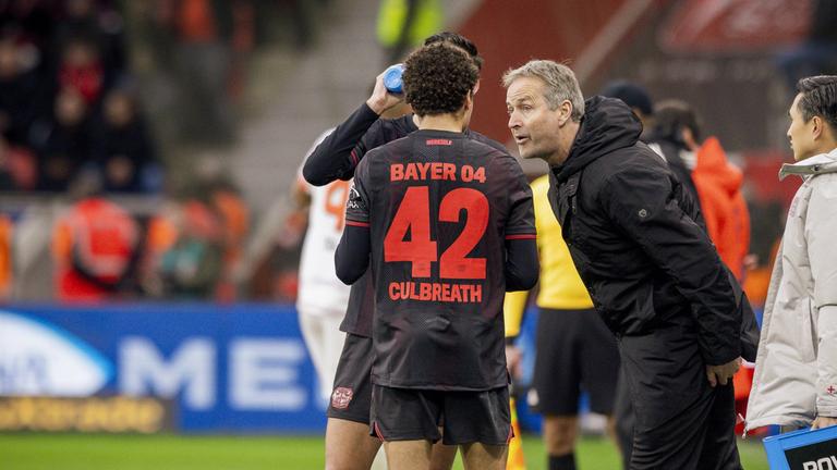 Bayer Leverkusens Trainer Kasper Hjulmand