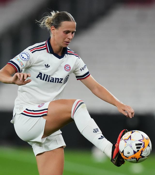 Klara Bühl in Aktion.