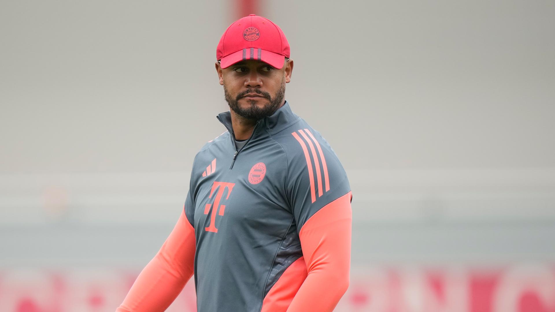 Bayern Münchens Trainer Vincent Kompany