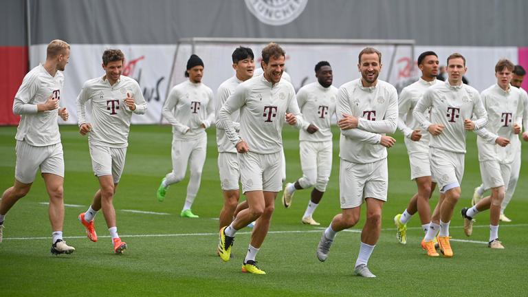 Fußball, Bayern München, Mannschaftstraining