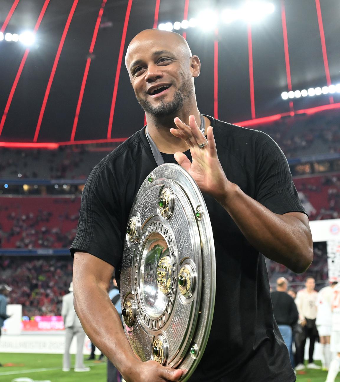 Bayern Münchens Trainer Vincent Kompany