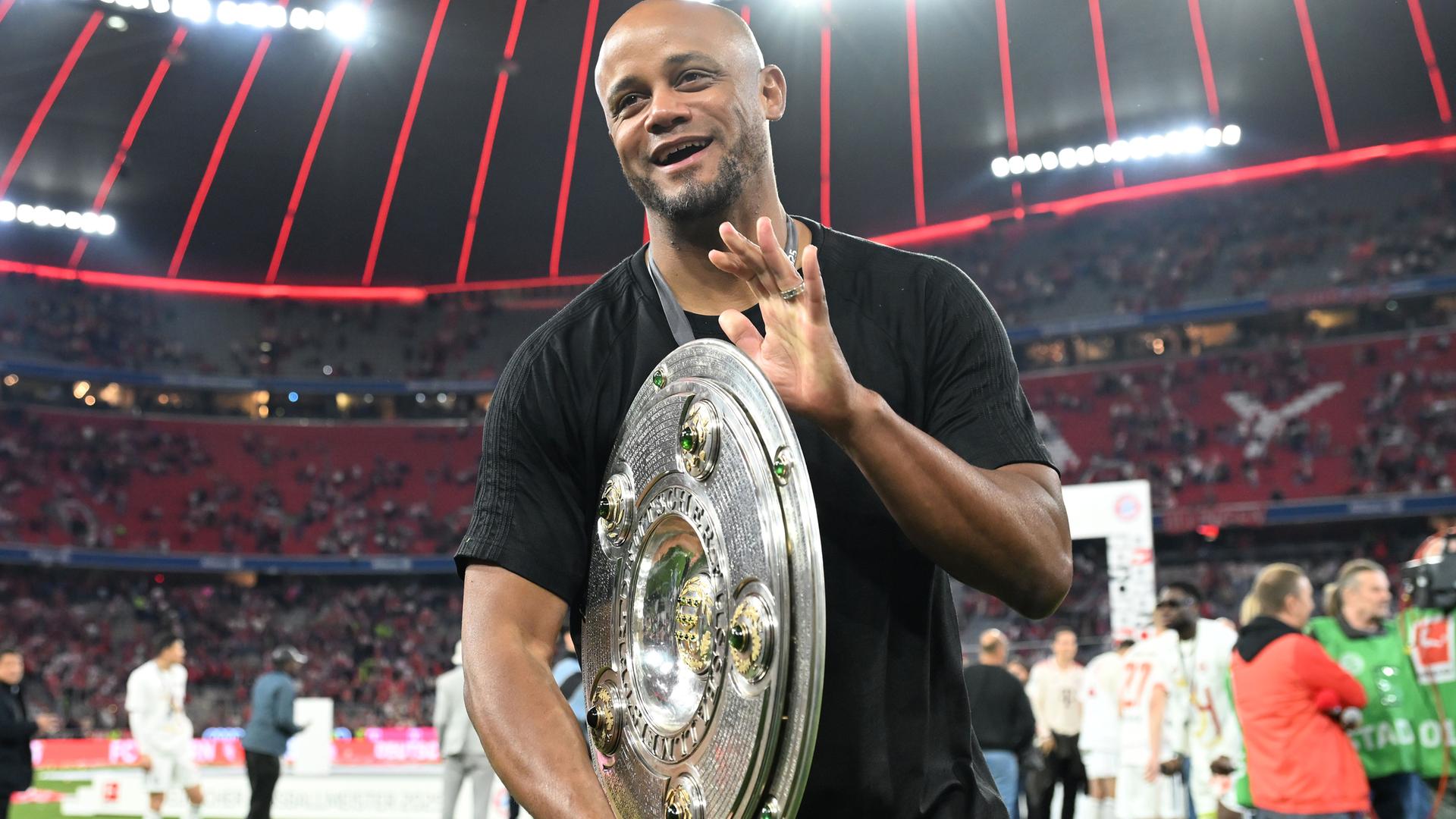 Bayern Münchens Trainer Vincent Kompany