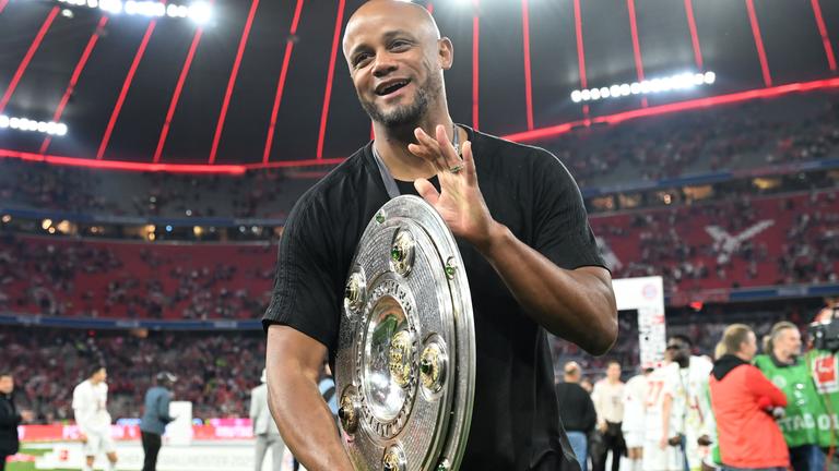 Bayern Münchens Trainer Vincent Kompany