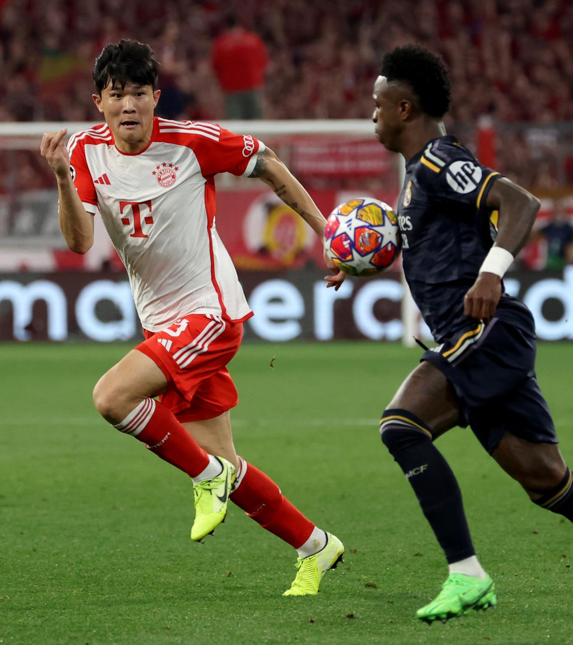 Fußball: FC Bayern - Real Madrid.