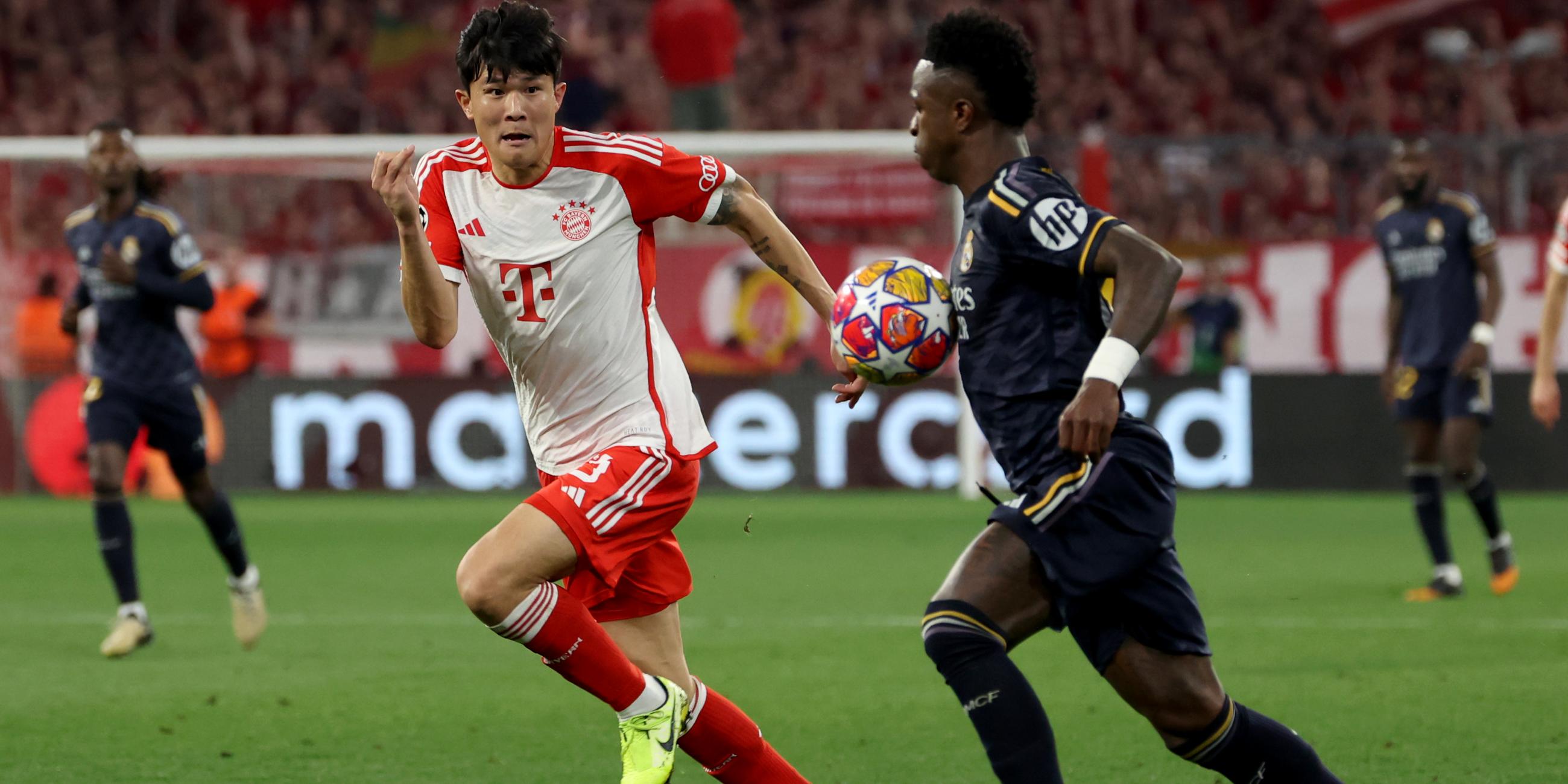 Fußball: FC Bayern - Real Madrid.