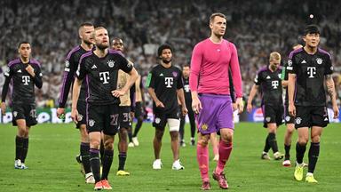 Bayern-Team nach dem Spiel gegen Real Madrid