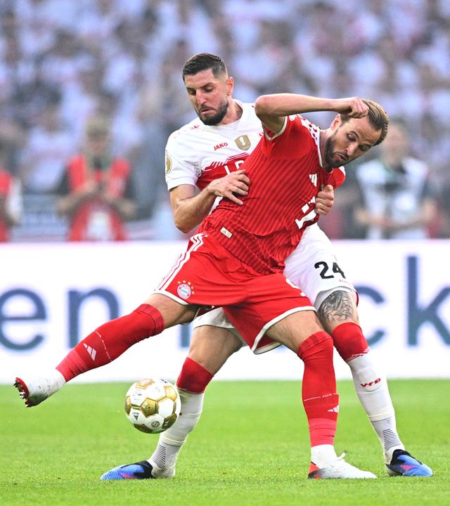 Harry Kane und Jeff Chabot am 23.05.26