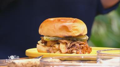 Vegetarisches BBQ-Pilz-Sandwich von Grillprofi Carsten Goms