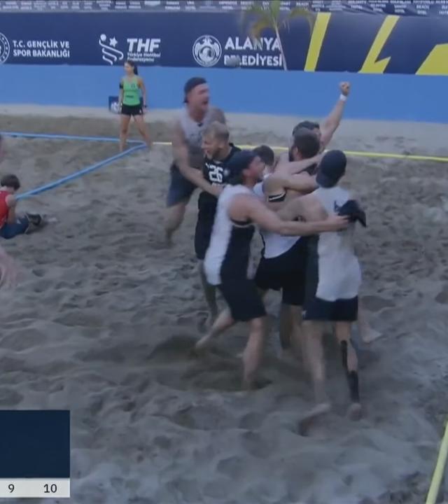 Beachhandball in Alanya