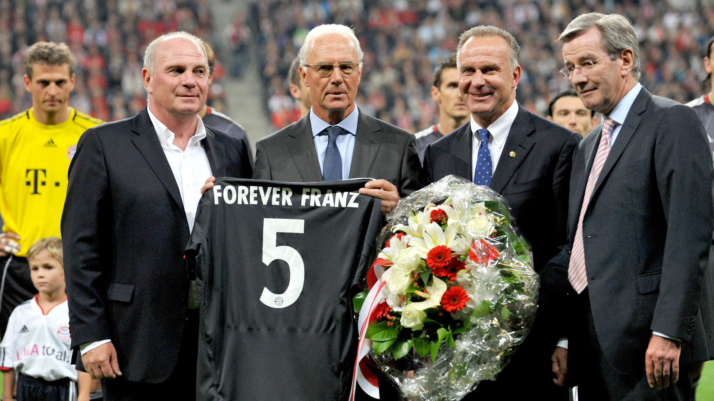 2010: Verspätetetes Abschiedsspiel beim FC Bayern