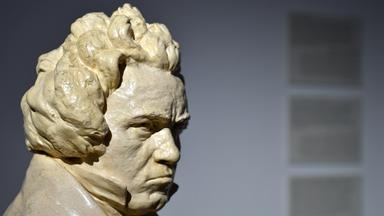 Büste von Ludwig van Beethoven im Beethoven-Museum in Wien