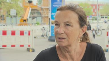 Befragung einer Frau