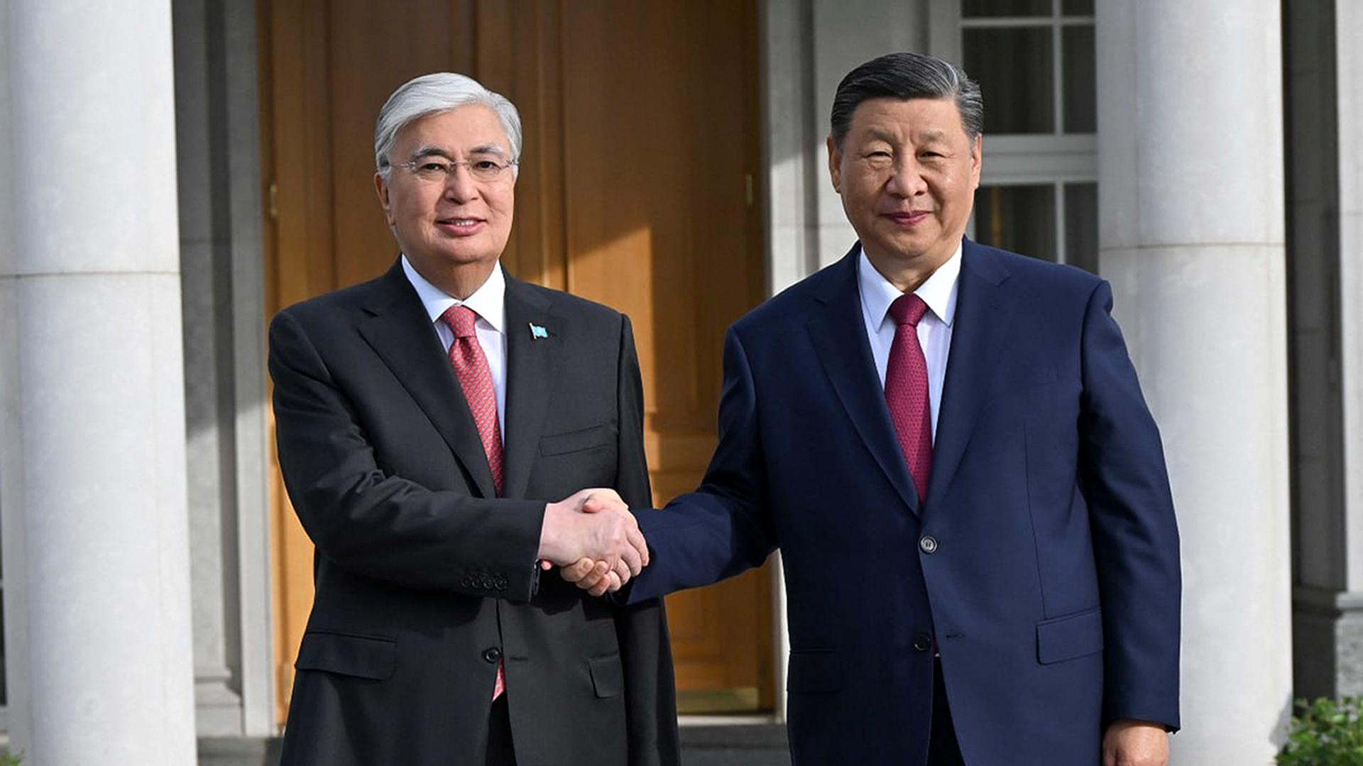 Begrüßung in Kasachstan