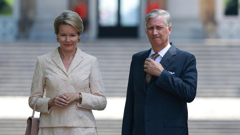 Königin Mathilde und König Philippe von Belgien