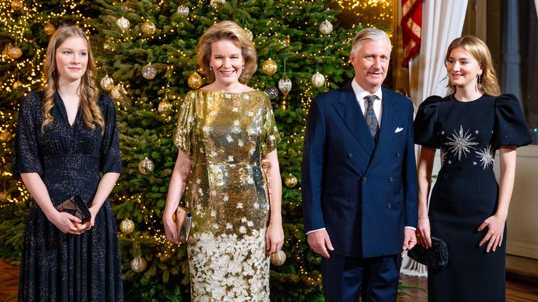 Belgien: Königsfamilie beim Weihnachtskonzert