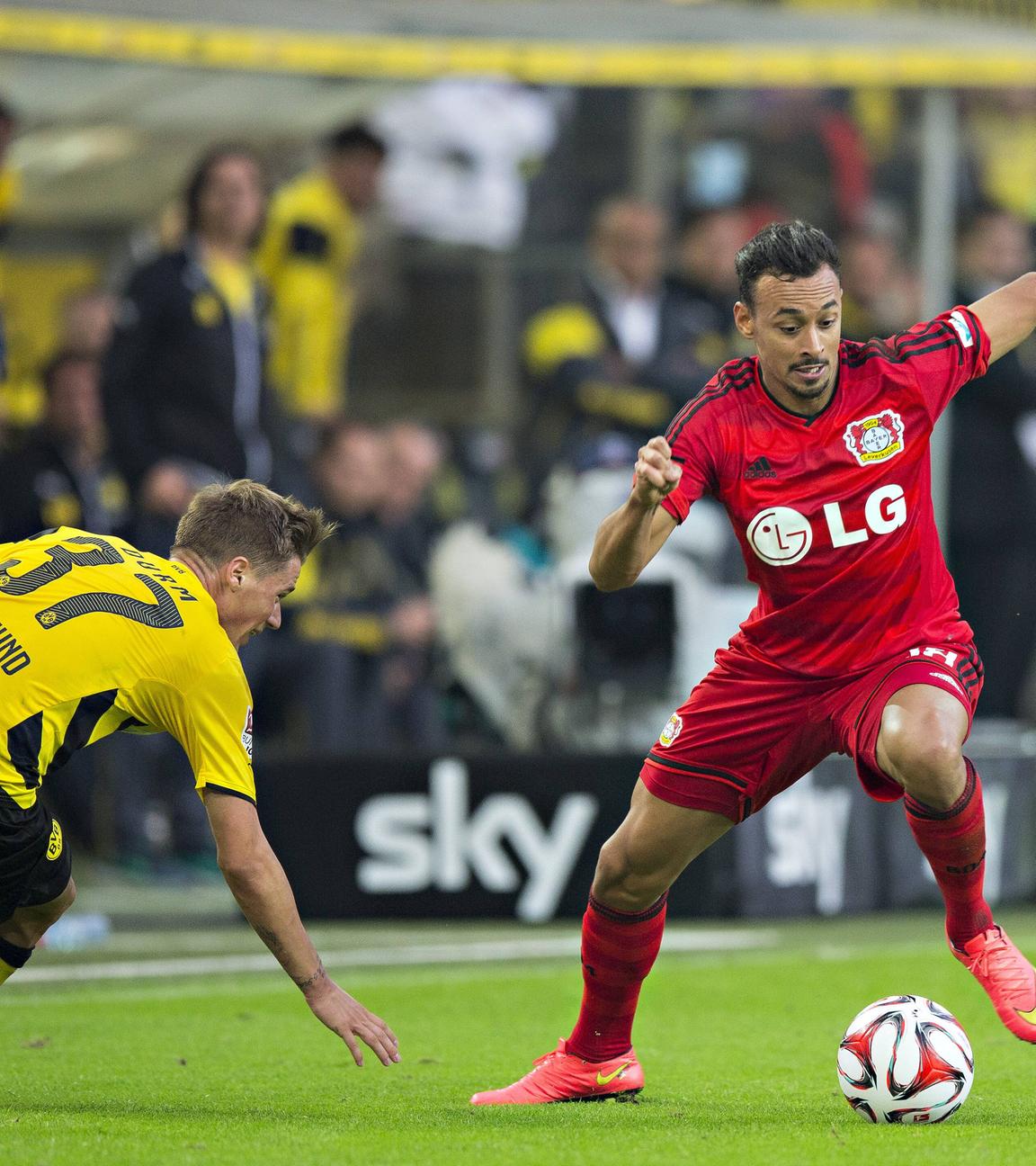 Karim Bellarabi im Duell