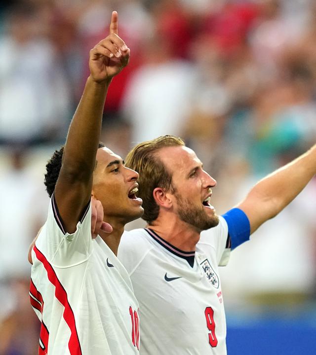 Jude Bellingham und Harry Kane