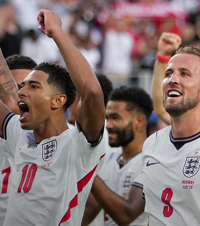 Jude Bellingham und Harry Kane