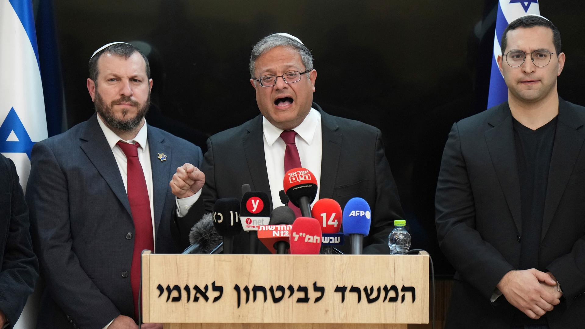 Itamar Ben-Gvir, aufgenommen am 16.01.2025