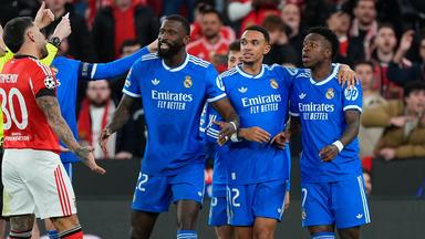 Real gewinnt hitzige Partie bei Benfica