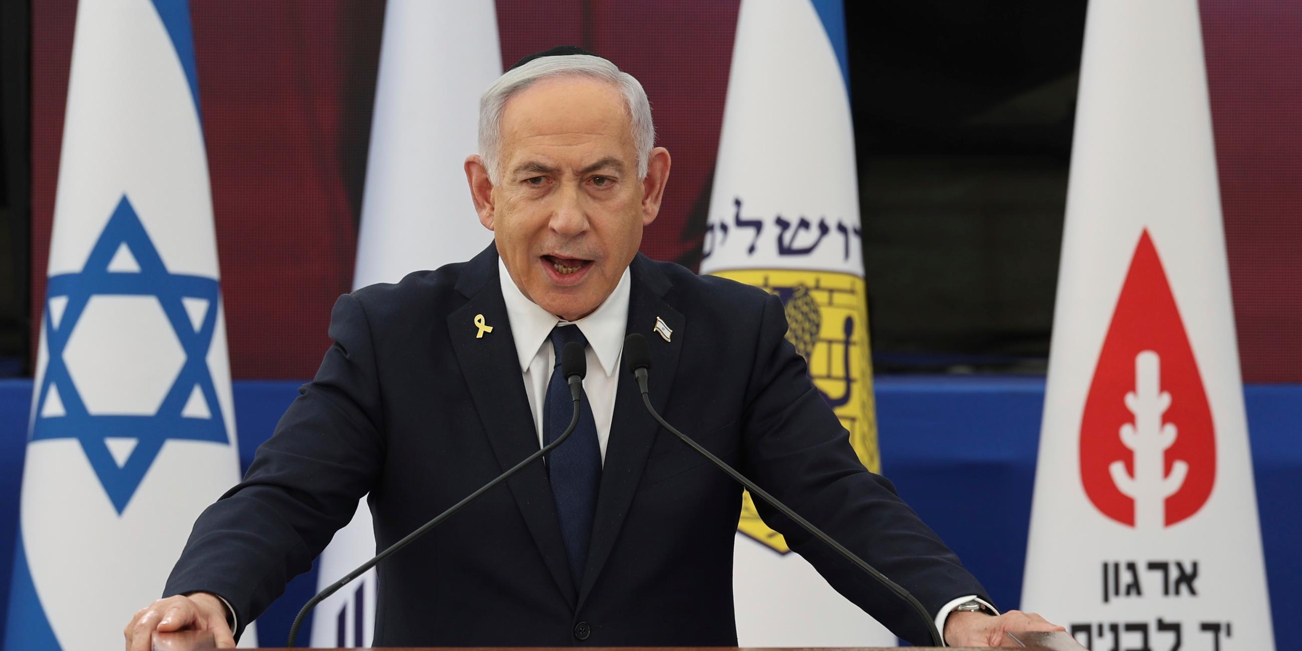 Der israelische Regierungschef Benjamin Netanjahu