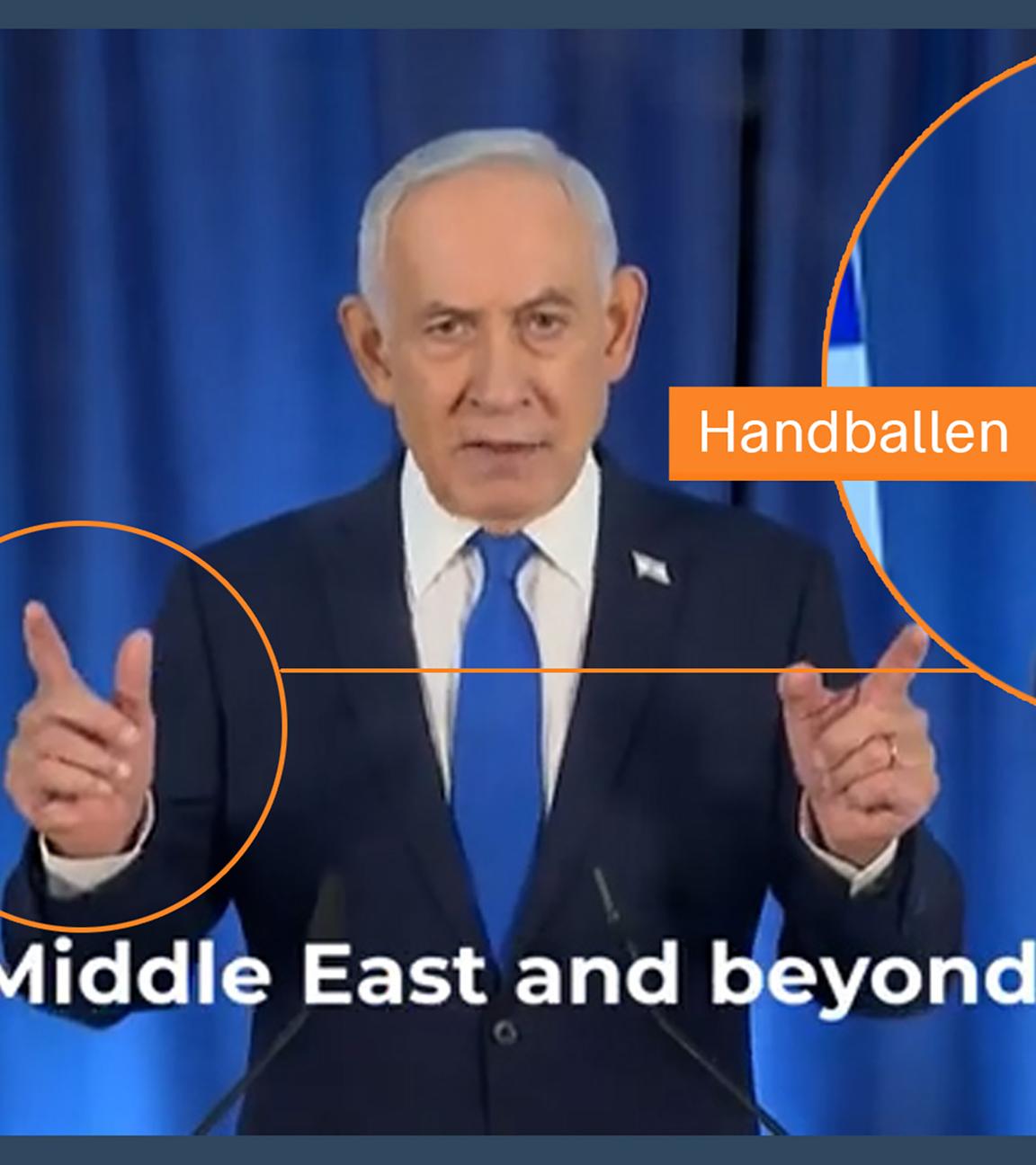 Benjamin Netanjahu, KI-Fake