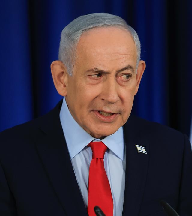 Benjamin Netanjahu, Ministerpräsident von Israel, Archivbild
